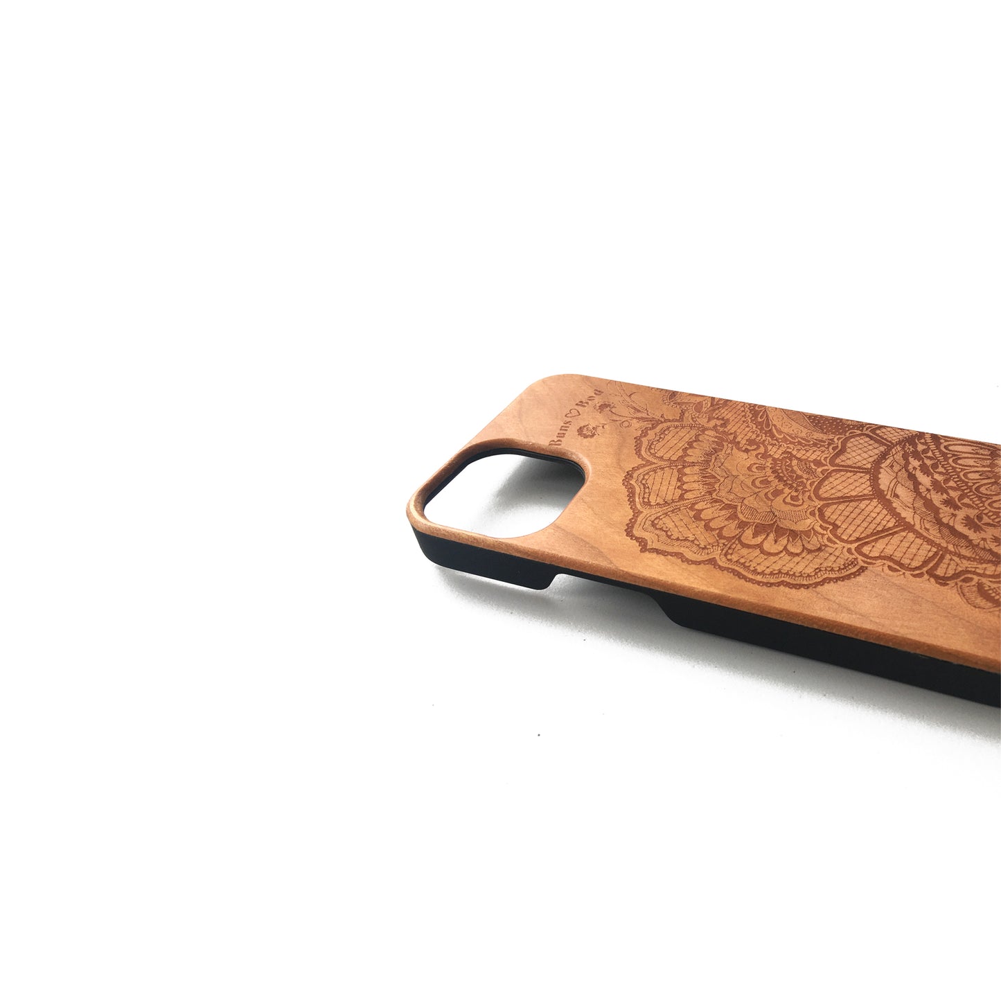 Custom Phone Case - Cherry Wood