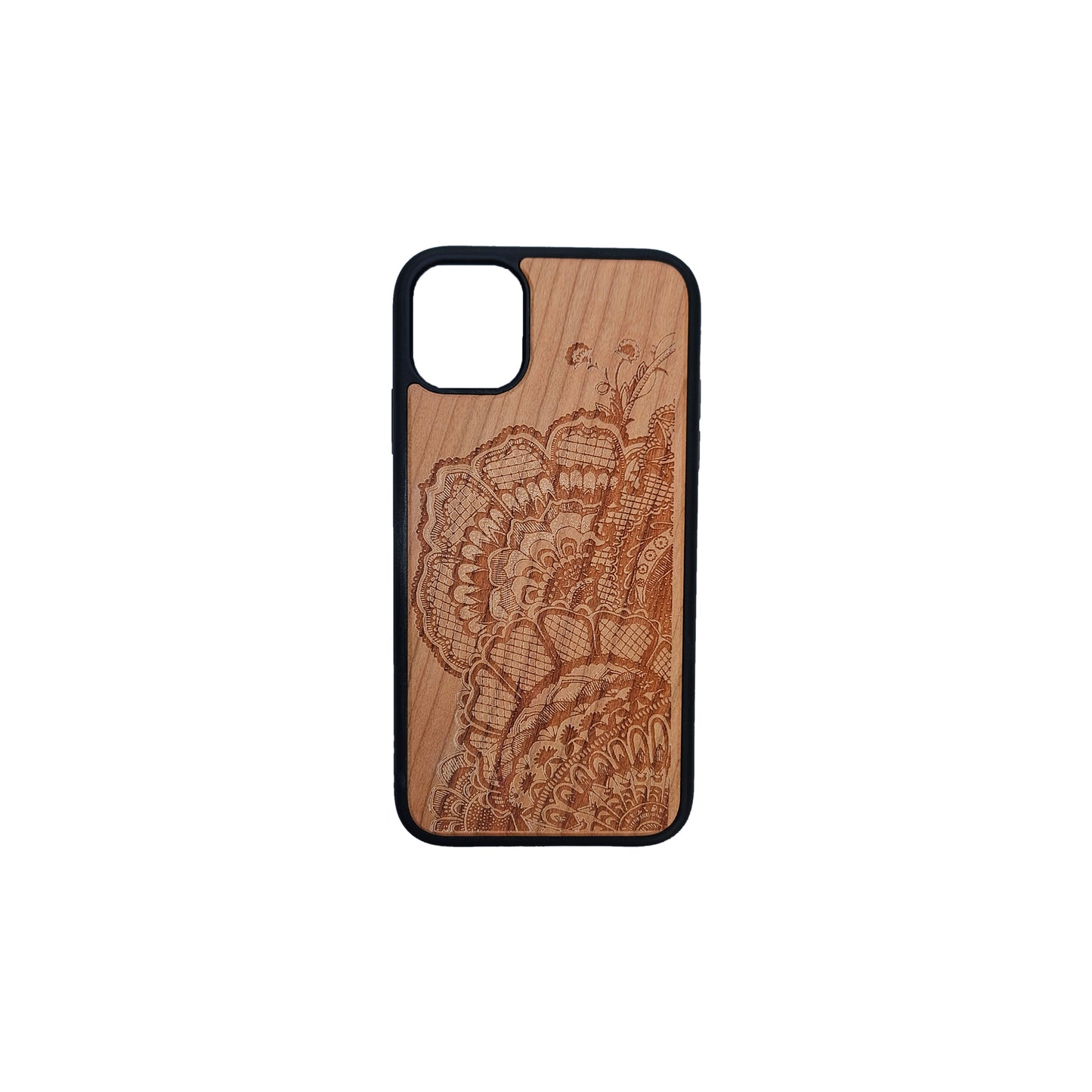 Custom Phone Case - Cherry Wood