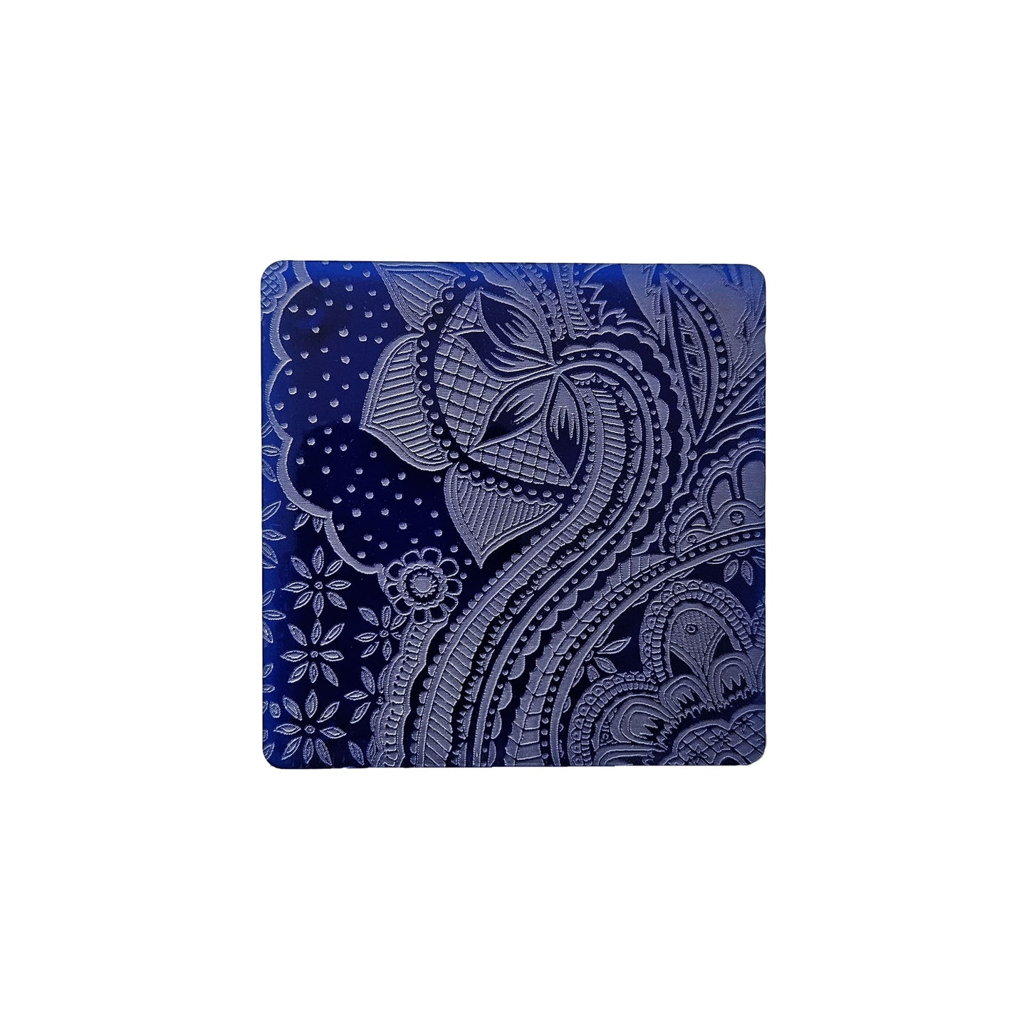 Blue Floral Coasters