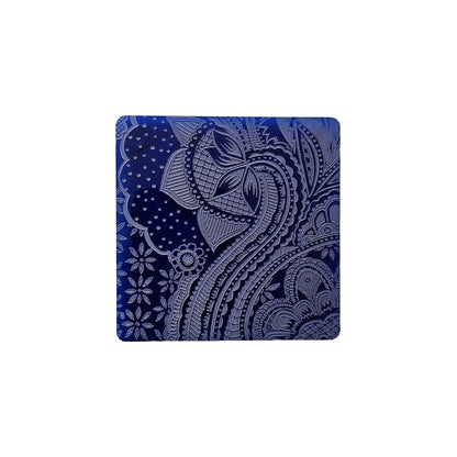 Blue Floral Coasters