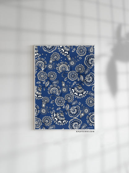 Fineliner Floral Print