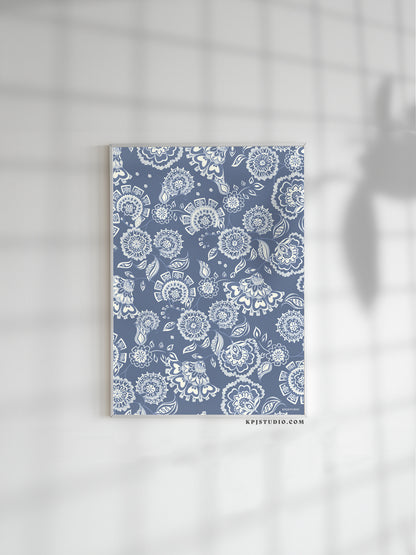 Fineliner Floral Print