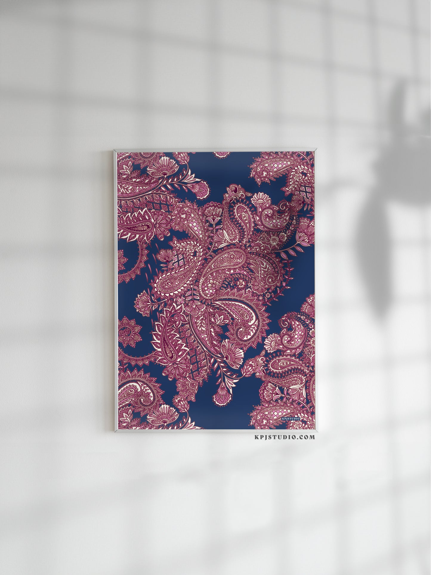 Intricate Paisley Art Print