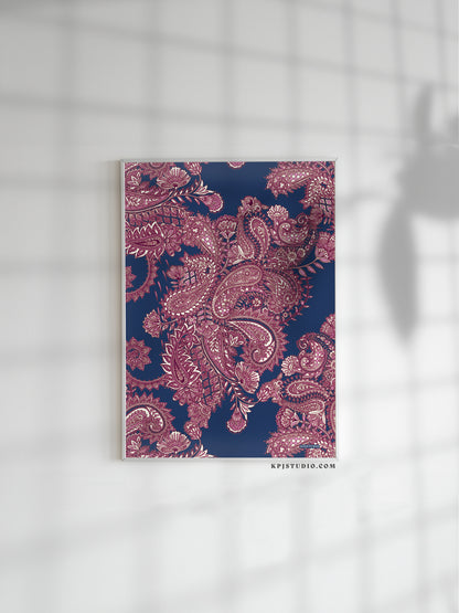 Intricate Paisley Art Print