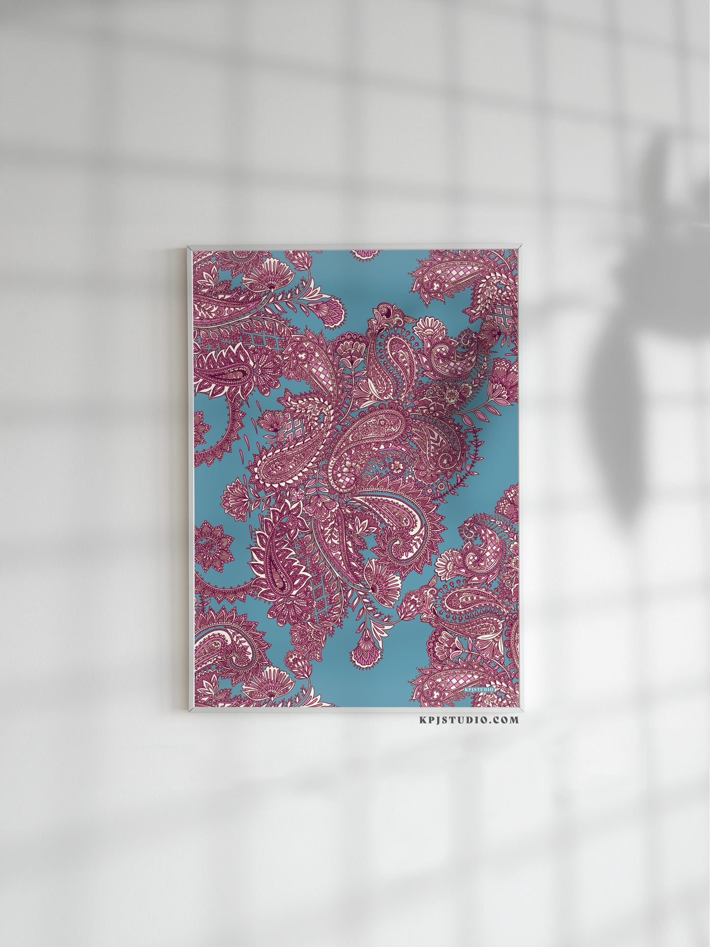 Intricate Paisley Art Print