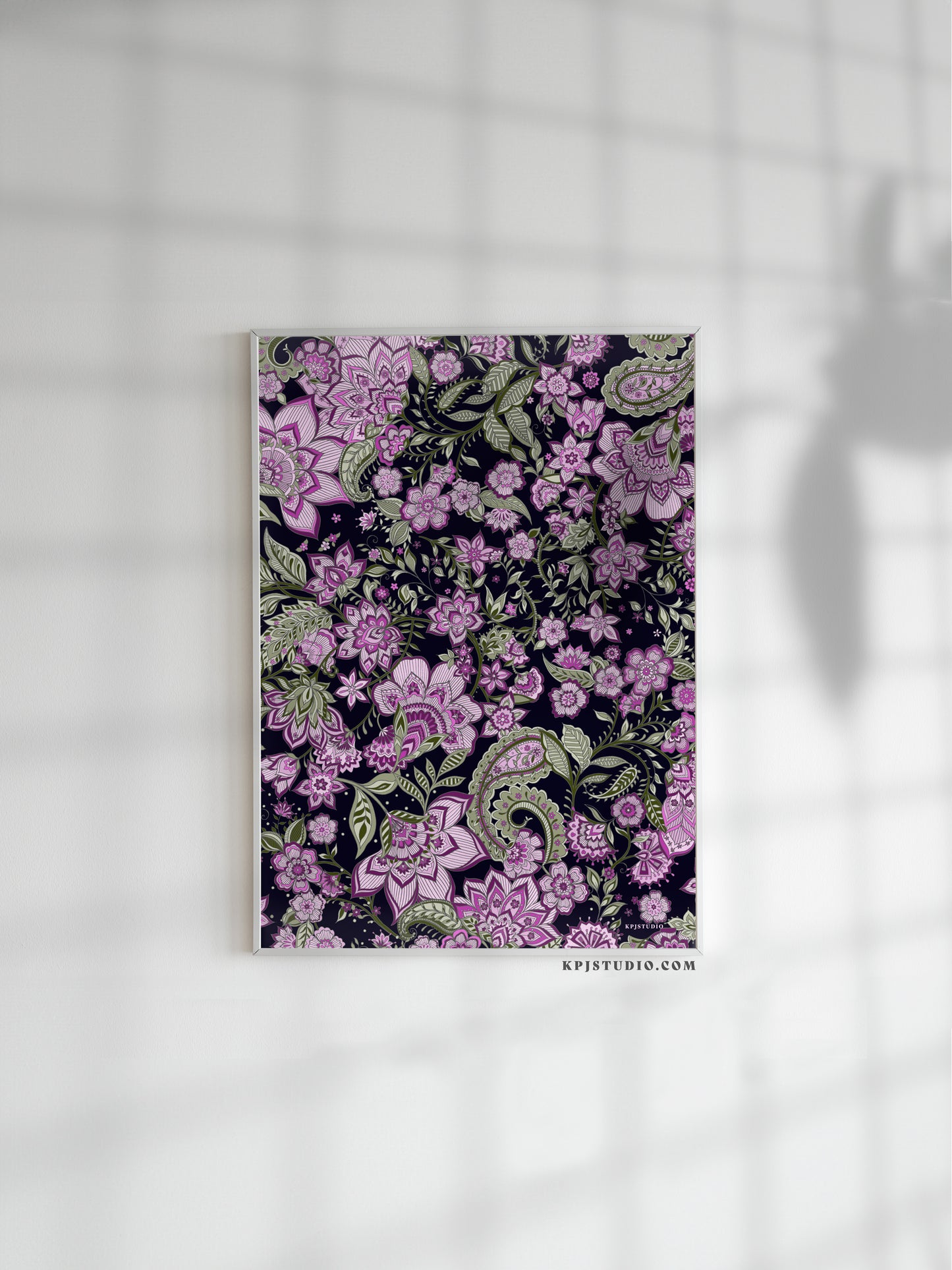 Floral Commute Print