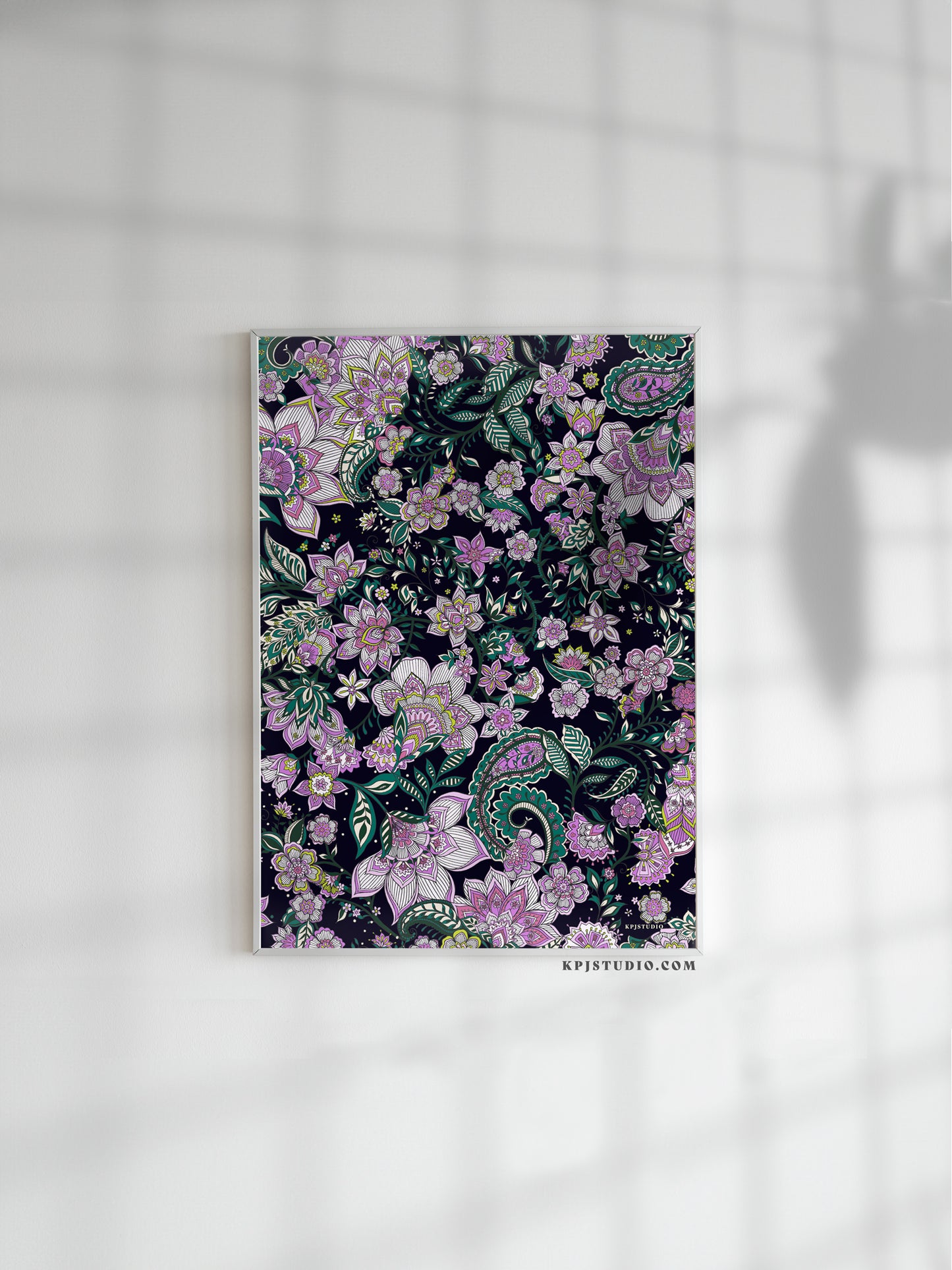 Floral Commute Print